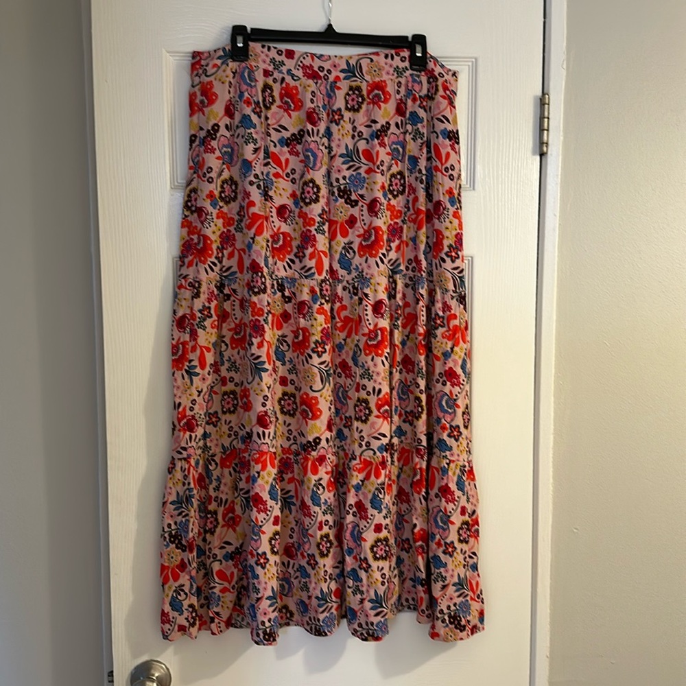 Boden tiered maxi skit